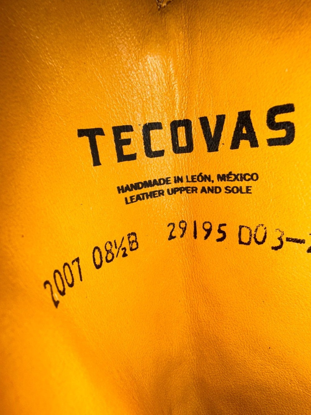 Tecovas Cafe goat annie’s 8.5 - Picture 6 of 6